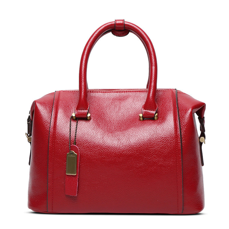 Damen elegante Handtasche mit strukturiertem Kunstleder Nord Taschen
