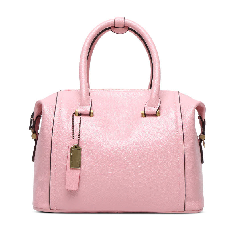 Damen elegante Handtasche mit strukturiertem Kunstleder Nord Taschen