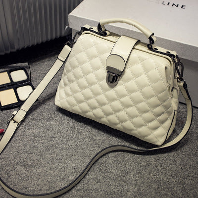 Damen elegante Handtasche mit modernem Steppmuster Nord Taschen