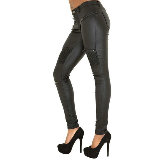 Skinny Jeans aus Kunstmaterial - Vittorelli