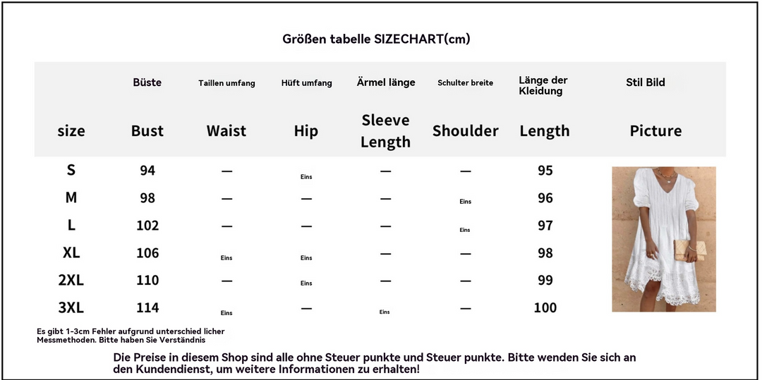 Kleid aus Spitze
