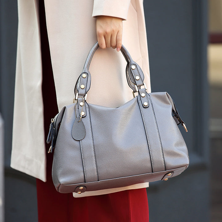 Damen elegante Handtasche mit strukturiertem Design Nord Taschen