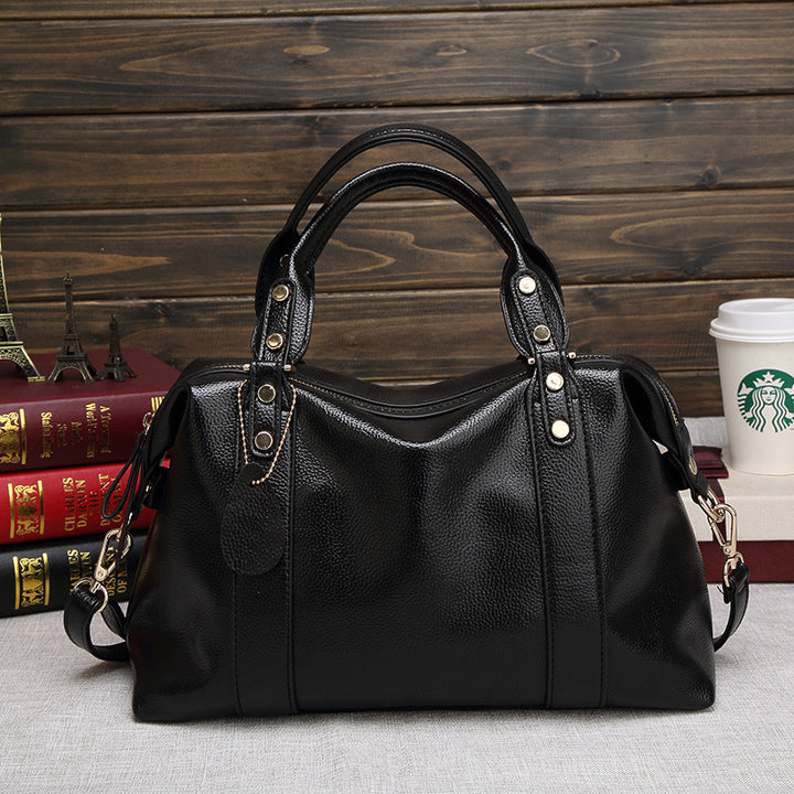 Damen elegante Handtasche mit strukturiertem Design Nord Taschen