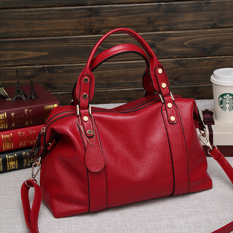 Damen elegante Handtasche mit strukturiertem Design Nord Taschen