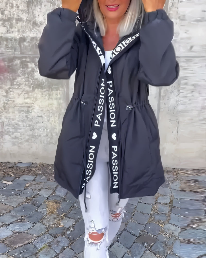 Freizeit Zip-Up Jacke