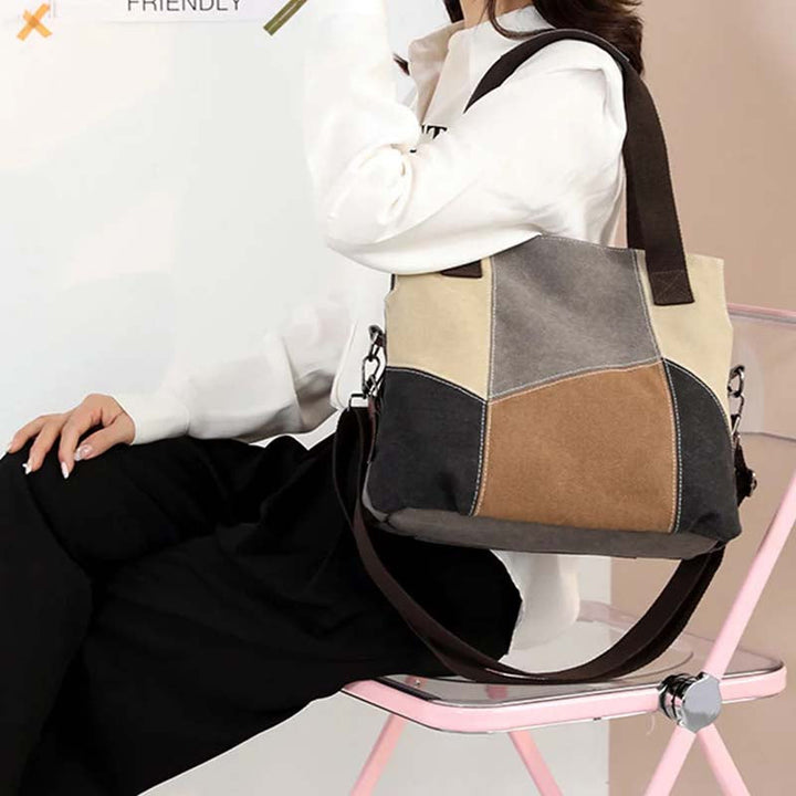 Nord Taschen | Kontrastierende Canvas-Tasche
