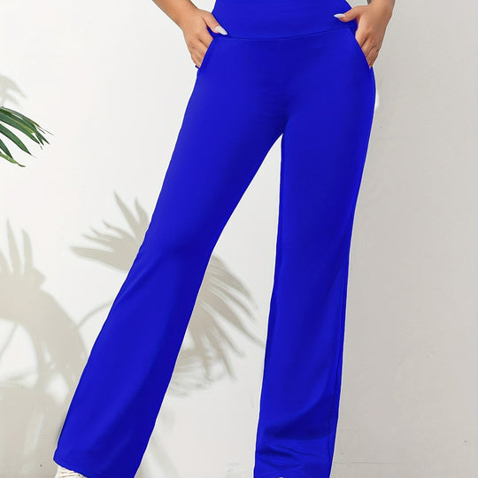 Sportliche Flared Jogginghose