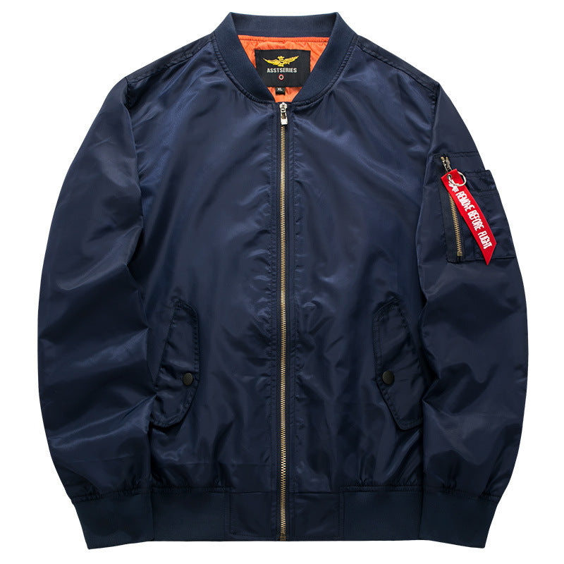 Men's  streamlined commuter bomber jacket with water-resistant nylon shell and sleeve pen pocket Nord Taschen