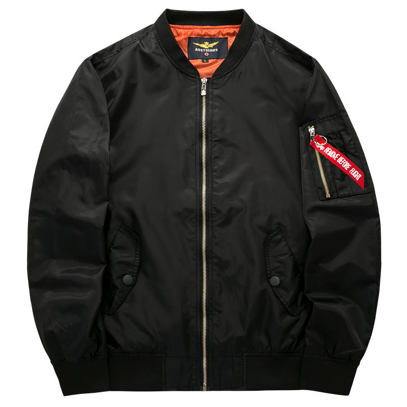 Men's  streamlined commuter bomber jacket with water-resistant nylon shell and sleeve pen pocket Nord Taschen