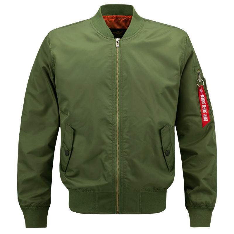 Men's  slim insulated bomber jacket with zip sleeve utility pocket and snap flap hand pockets Nord Taschen