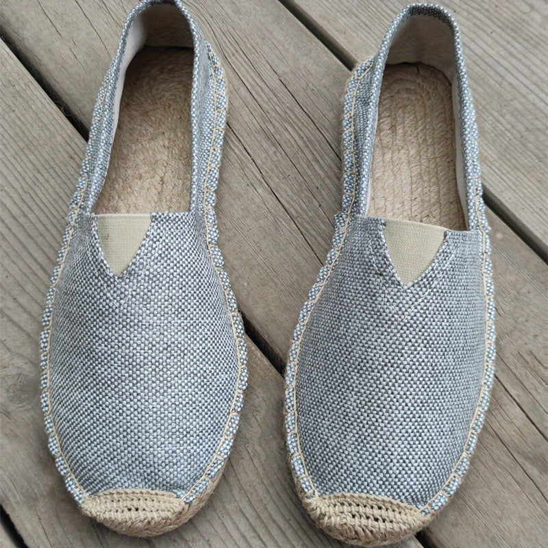 Herren Espadrilles Loafers für Lässigen Komfort