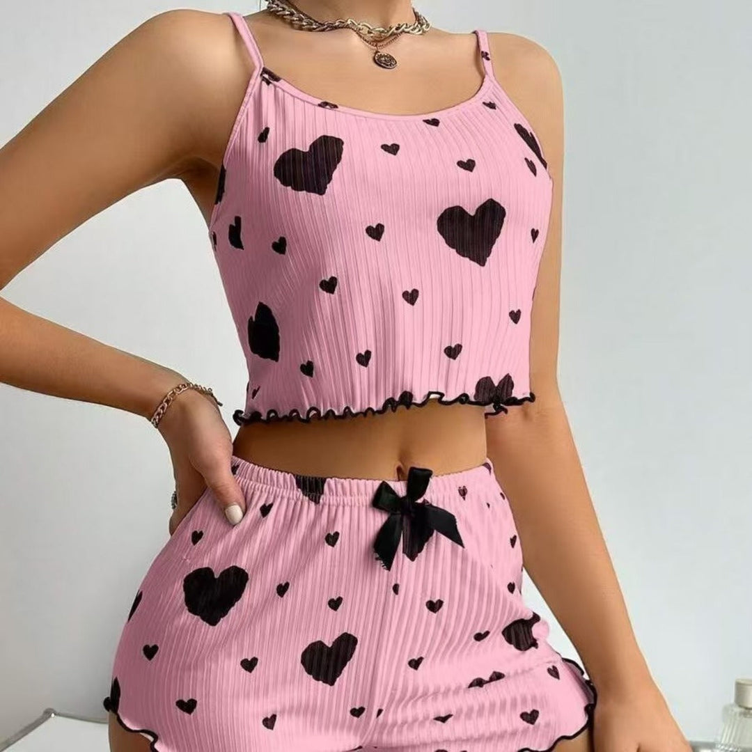 Bedrucktes Pyjama-Set