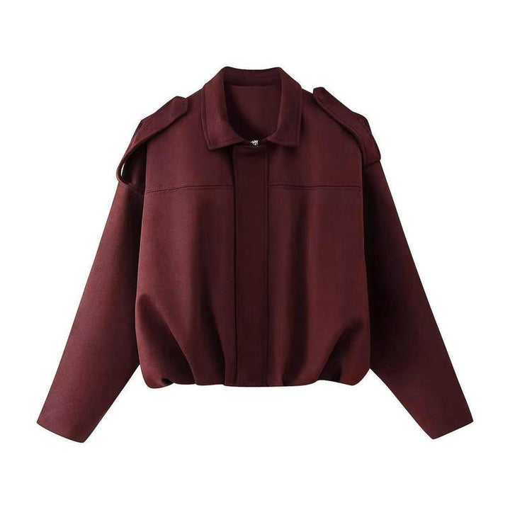Nord Taschen | Wildleder Bomberjacke