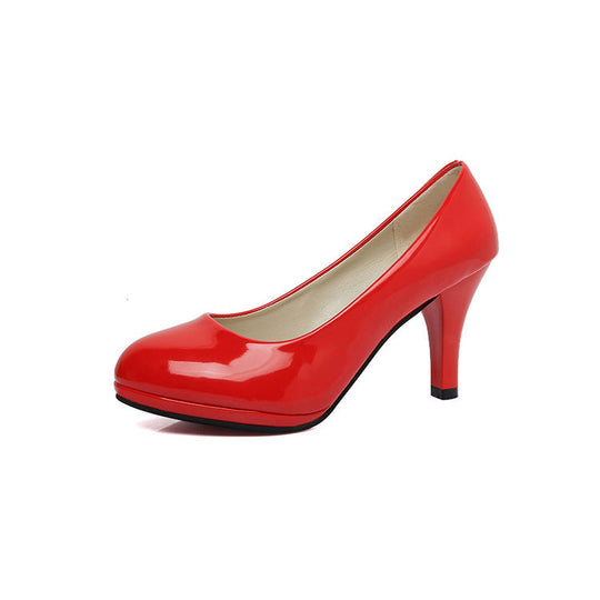 Damen nan elegante Brautpumps mit abgerundeter Vorderkappe, gepolstertem Komfortfußbett und schlankem Kegelabsatz