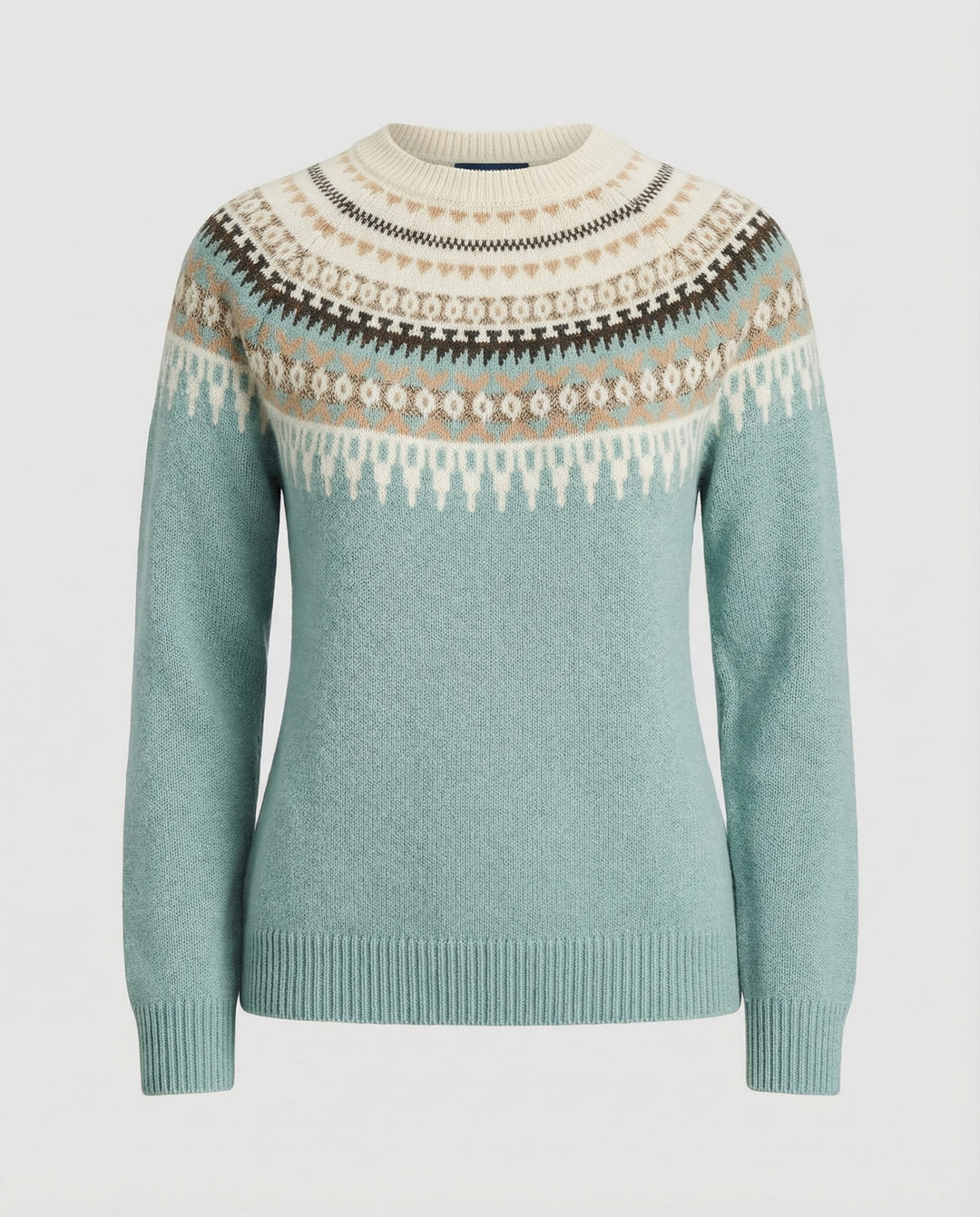 Boho Strickpullover Damen Warm