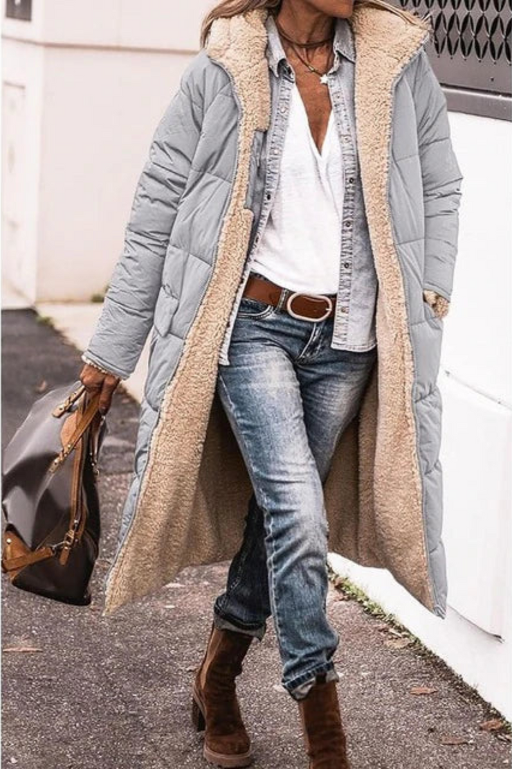 Winddichte Und Wasserdichte Winterjacke Für Damen