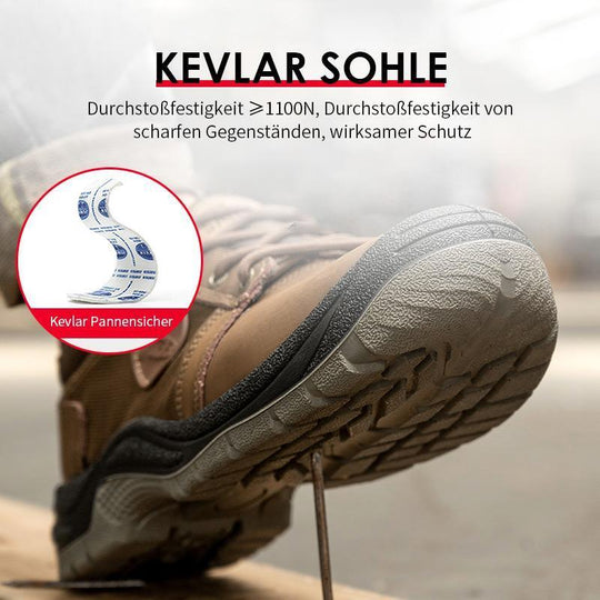 Wasserdichte und undurchlässige Arbeitsschuhe der Sicherheitsklasse S3 Nord Taschen