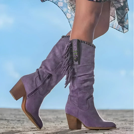 Cowboy-Stiefel aus echtem