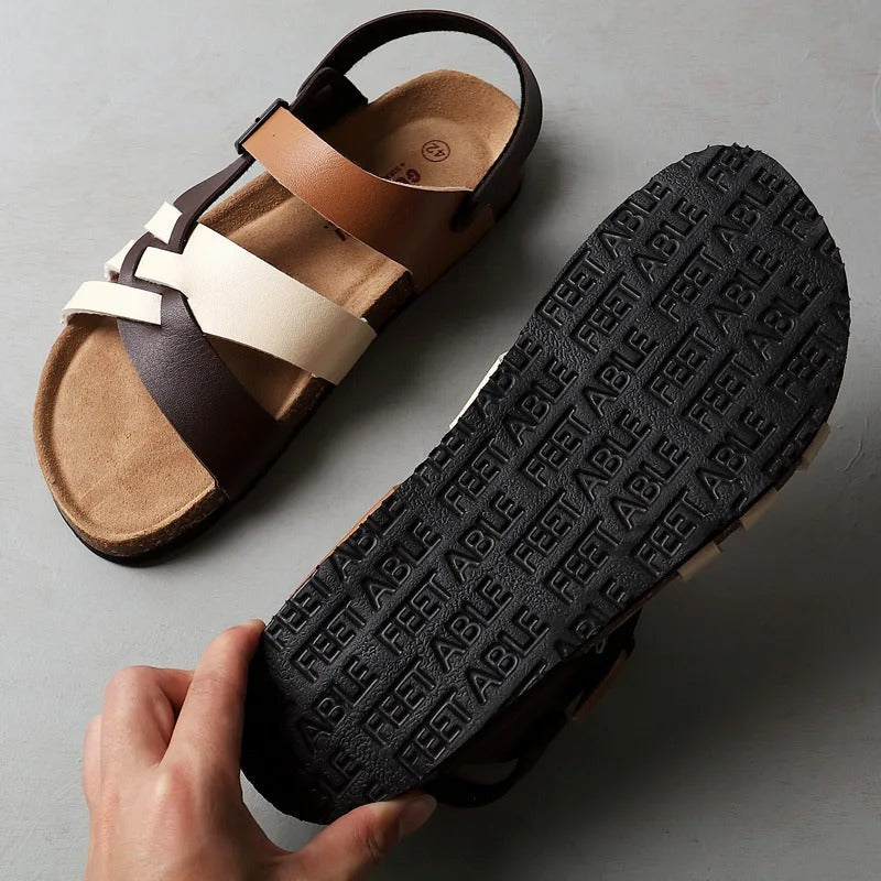 Nord Taschen | Klassische Ledersandalen