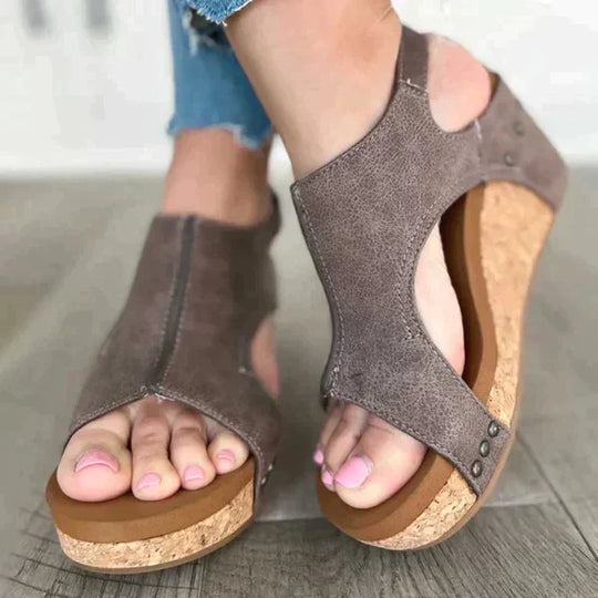Nord Taschen | Orthopädische Damen Sandalen Im Ergonomischen Design