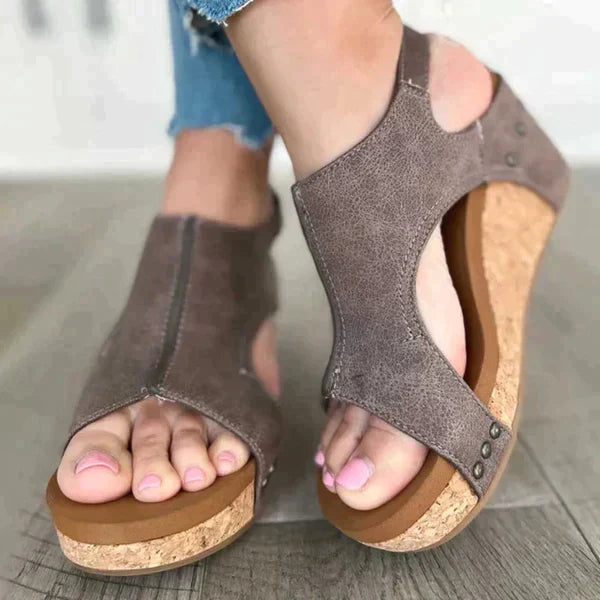 Nord Taschen | Orthopädische Damen Sandalen Im Ergonomischen Design