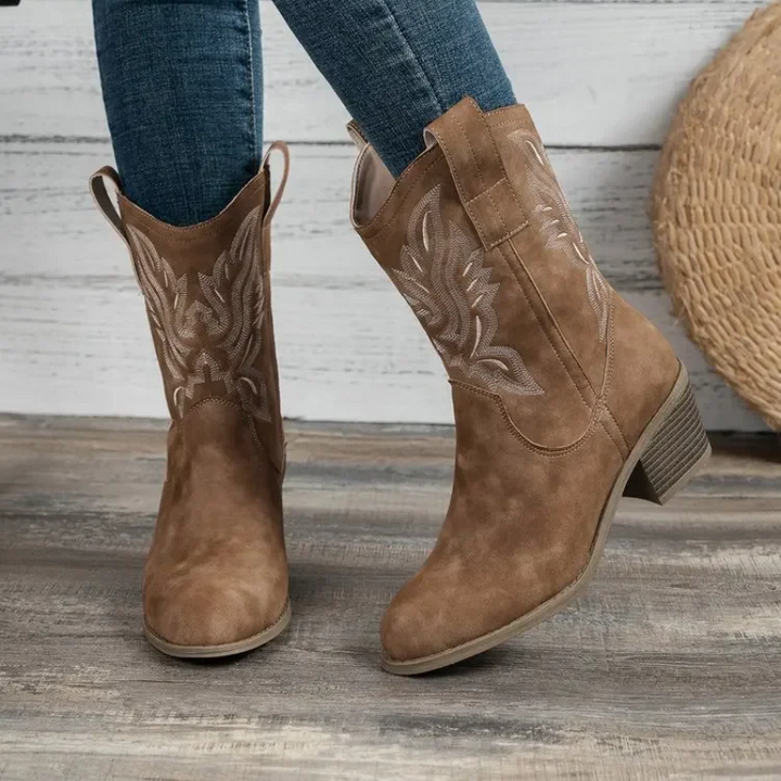 Feld - Western Cowboystiefel Mit Absatz - Vittorelli