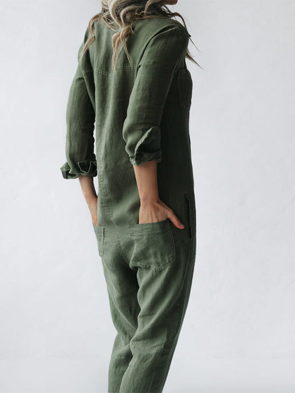 Langärmliger Jumpsuit - Vittorelli