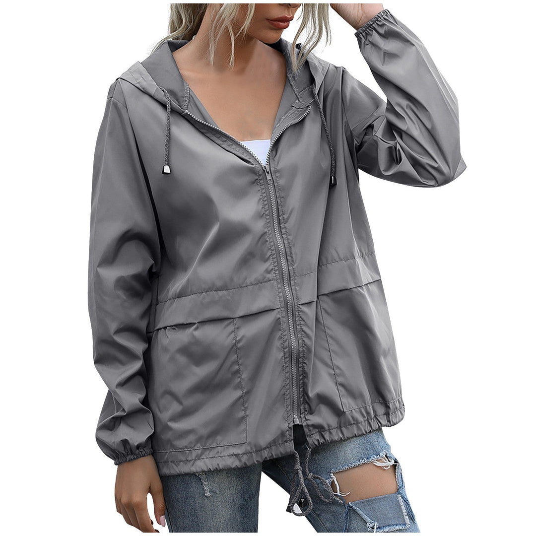 Leichtgewicht Kapuzenwindjacke