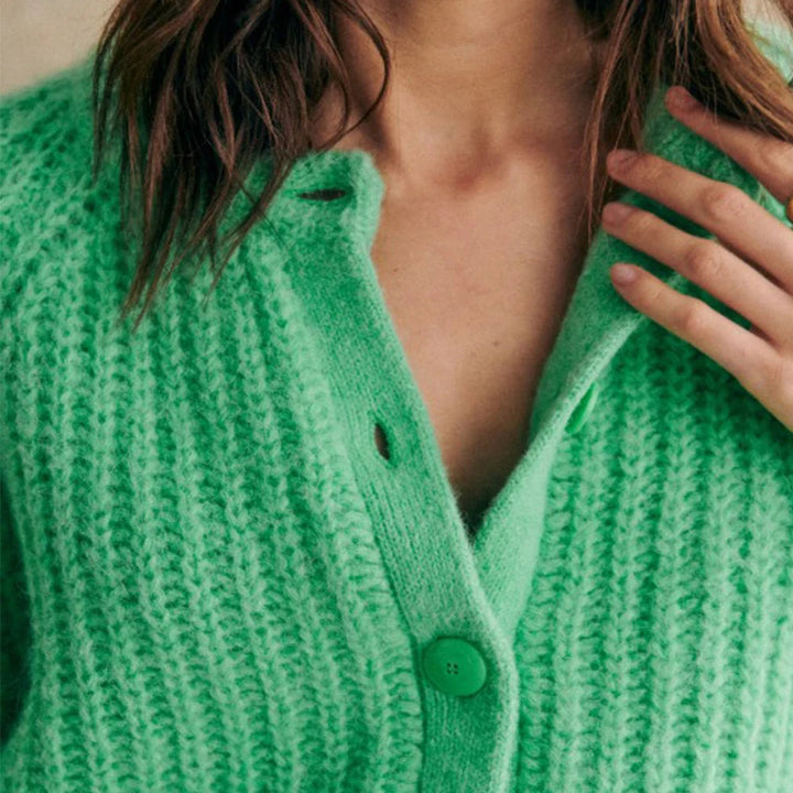 Chunky Strickcardigan Weich und Warm Perfekt für Den Alltag