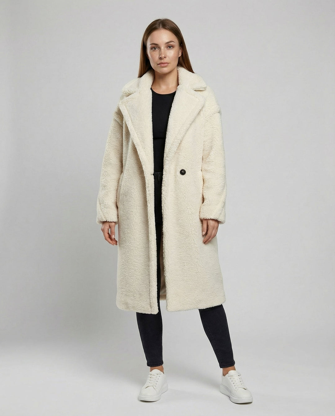 Kuschelige Teddyjacke Damen