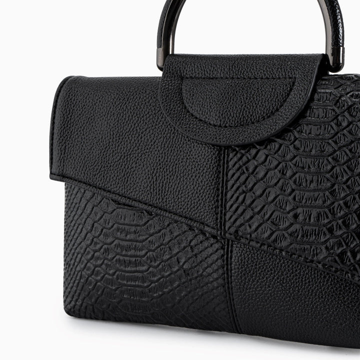 Nord Taschen | Krokodil Prägung Leder Top Handle Crossbody Bag