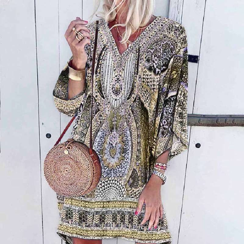 Weiches Sommerkleid mit elegantem Design