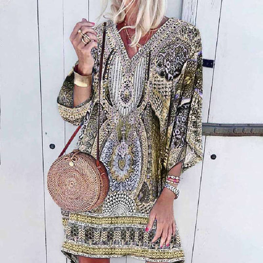 Weiches Sommerkleid mit elegantem Design