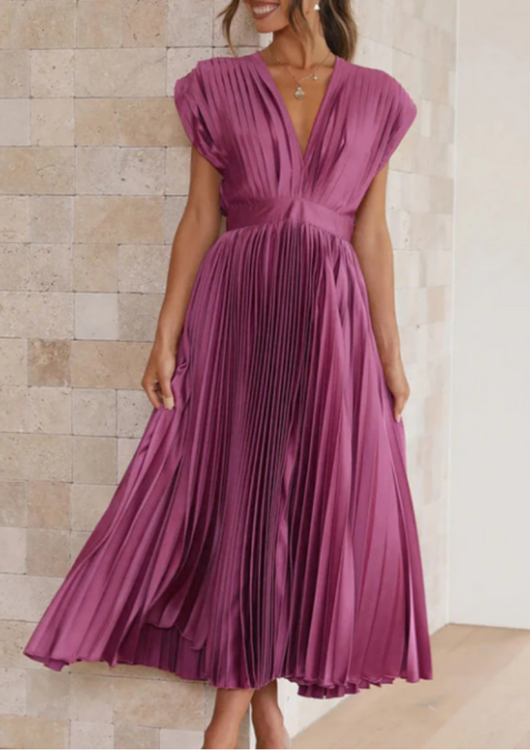 Elegantes Maxikleid Aus Leichtem Stoff - Arvani