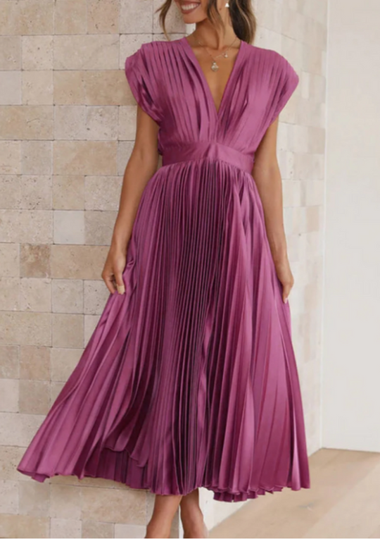 Elegantes Maxikleid Aus Leichtem Stoff - Arvani