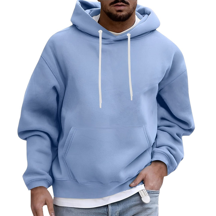 Lässiger Hoodie mit Tasche für Männer