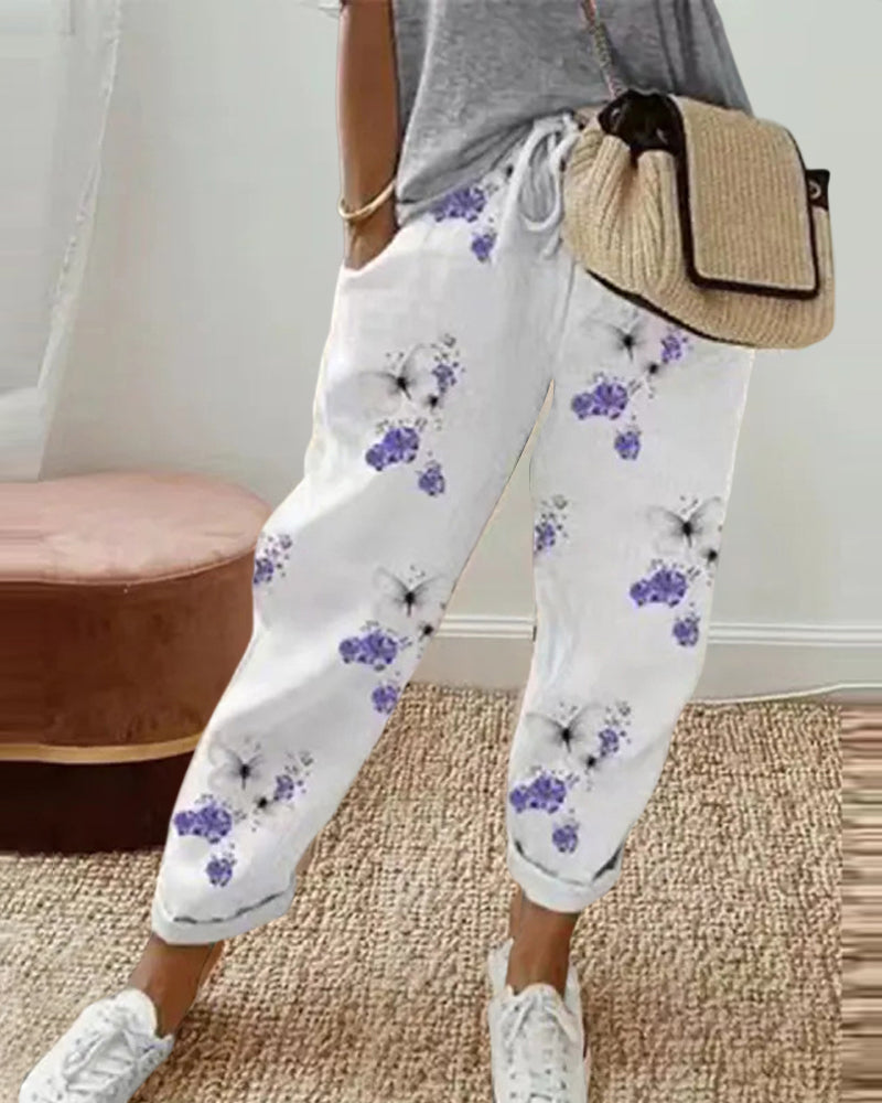 Freizeithose für Damen aus Baumwolle