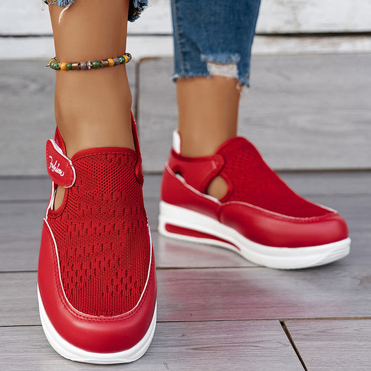 Orthopädische Damen-Sneaker, atmungsaktiv und bequem – Avellé