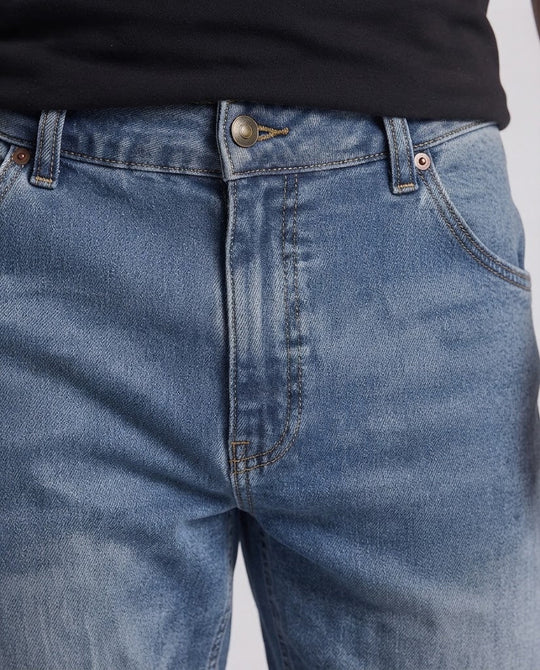 Herren Casual Baggy Jeans Nord Taschen