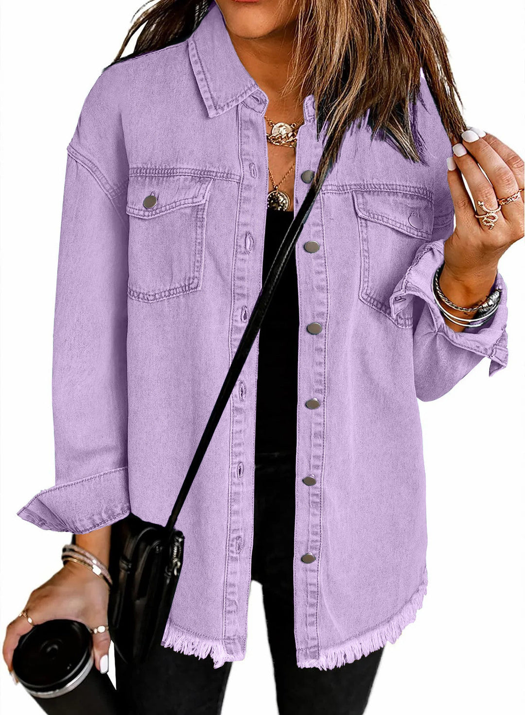 Mach jedes Outfit schöner mit dieser Jeansjacke