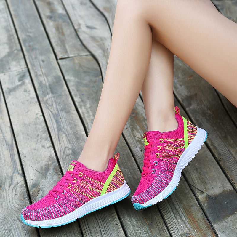 Damen Sportliche Laufschuhe mit atmungsaktivem Obermaterial und innovativem Dämpfungssystem