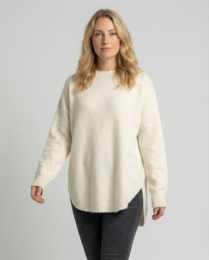 Damen Oversized Herbstpullover