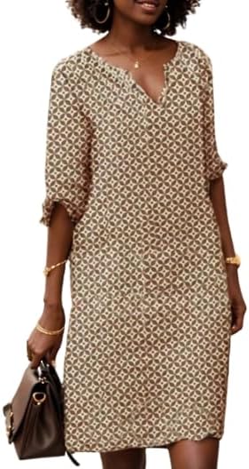 Zeitlose Midi-Kleid für Damen