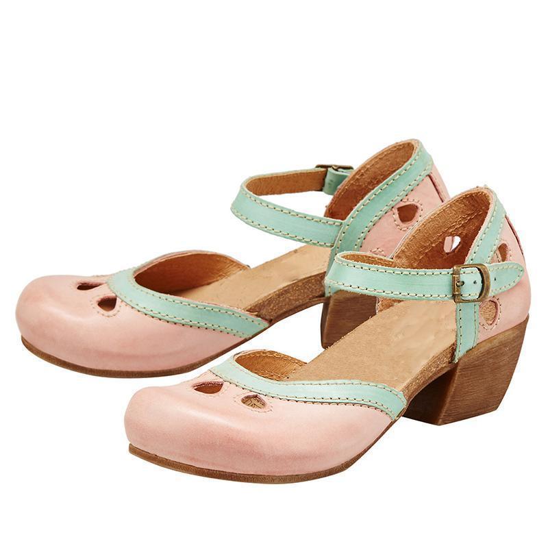 Sandalen mit Niedrigen Absätzen