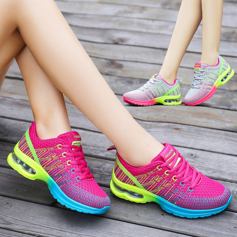 Damen Sportliche und atmungsaktive Fitness-Schuhe