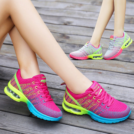 Damen Sportliche und atmungsaktive Fitness-Schuhe