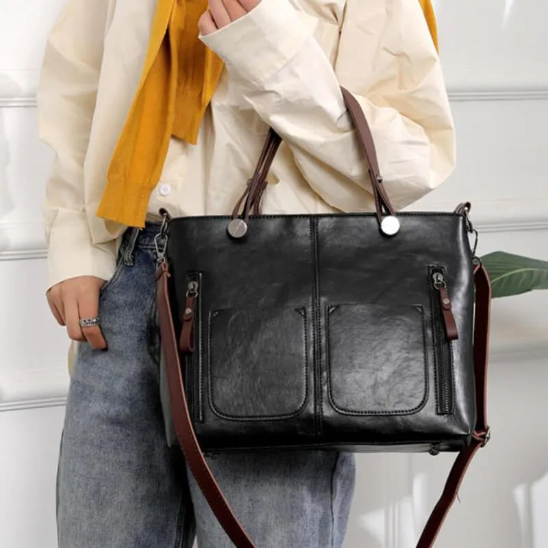 Nord Taschen | Leder Schultertasche