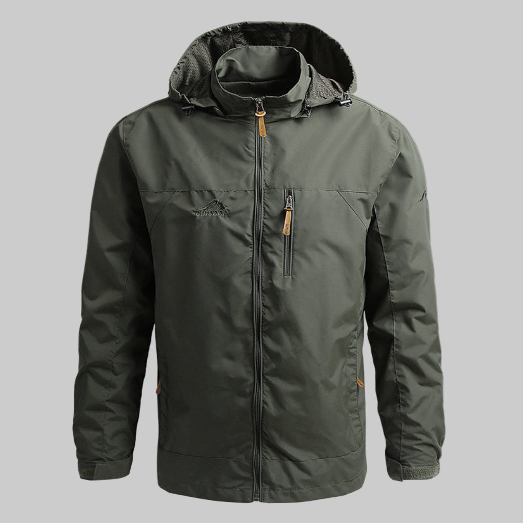 Wasser- und Winddichte Outdoorjacke für Herren