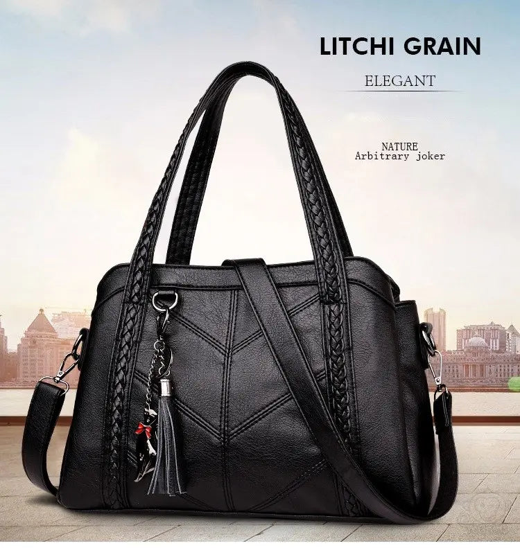 Lederhandtasche Elegant Modisch