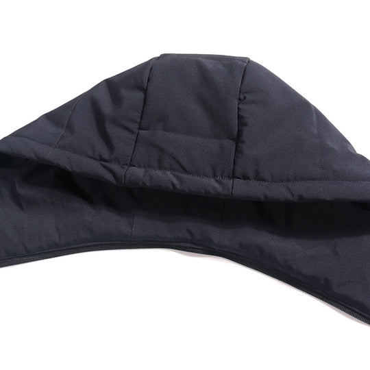 Herren Mittellanger Steppparka mit Kapuze und winddichter Thermoisolierung Nord Taschen